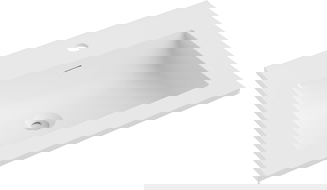 Mexen Otis umyvadlo zapuštěné do desky 61 x 46,5 cm, bílá mat - 25186001