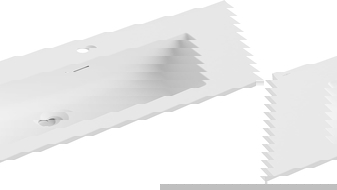 Mexen Otis umyvadlo zapuštěné v desce 71 x 46,5 cm, bílá matná - 25187001