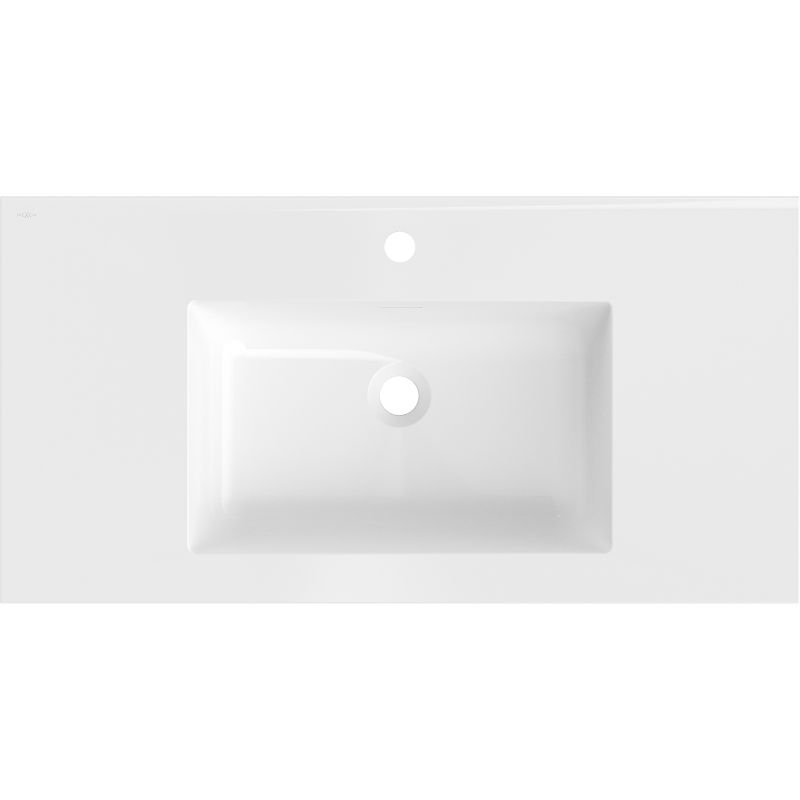Mexen Otis zápustné umyvadlo 91 x 46,5 cm, bílá lesk - 25189000