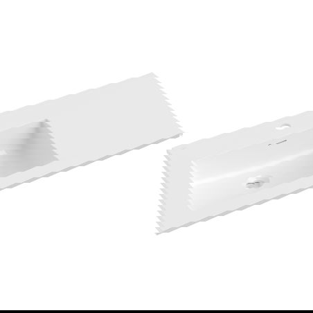 Mexen Otis umyvadlo zapuštěné do desky levé 91 x 46,5 cm, bílý lesk - 25189000L