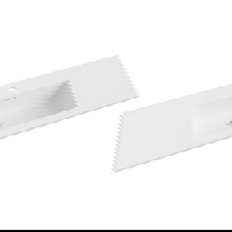 Mexen Otis umyvadlo zapuštěné do desky 101 x 46,5 cm, bílá mat - 25181001