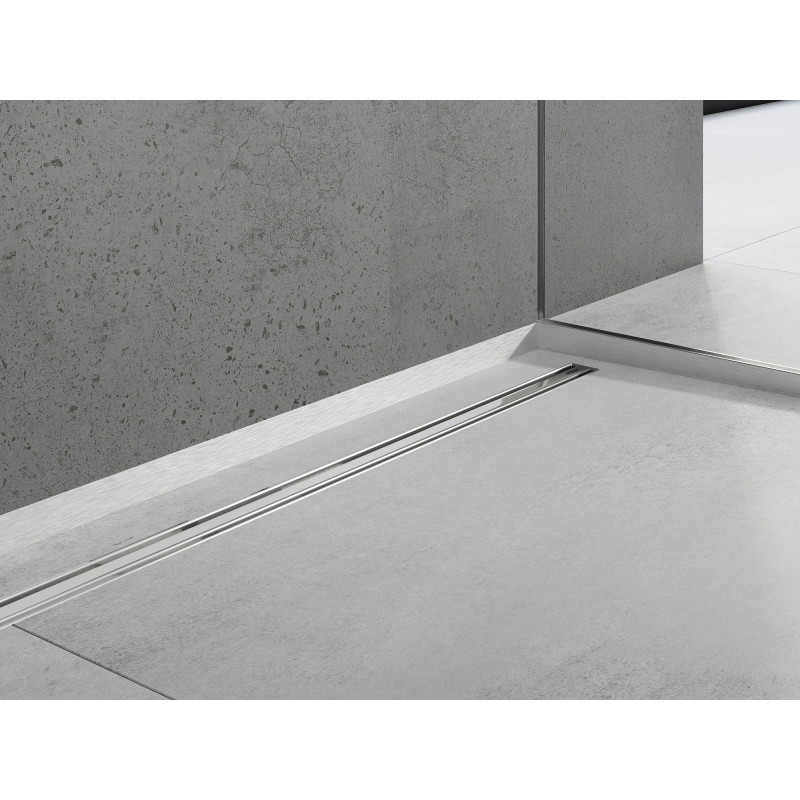 Mexen Line-B čelní lišta do sprchové vaničky 180 cm, inox - 181003180U