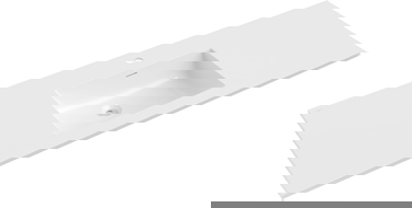 Mexen Otis umyvadlo zapuštěné do desky 141 x 46,5 cm, bílý lesk - 25181400