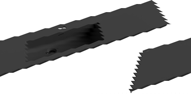 Mexen Otis umyvadlo zapuštěné do desky 141 x 46,5 cm, černá mat - 25181471