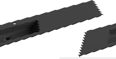 Mexen Otis umyvadlo zapuštěné do desky levé 141 x 46,5 cm, černá mat - 25181471L