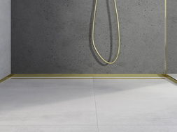 Mexen Line-B čelní sprchová lišta 180 cm, zlatá - 185003180U
