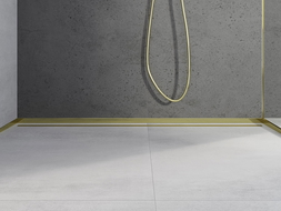 Mexen Line-B čelní sprchový profil 180 cm, zlatý - 185003180U