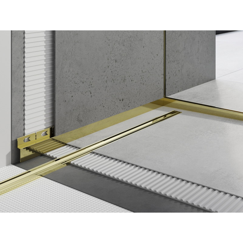 Mexen Line-B čelní sprchová lišta 180 cm, zlatá - 185003180U