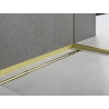 Mexen Line-B čelní sprchový lišta 130 cm, zlatá kartáčovaná - 185503130U