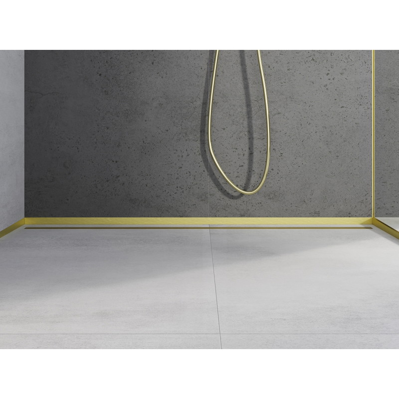 Mexen Line-B přední sprchová lišta 180 cm, zlatá kartáčovaná - 185503180U