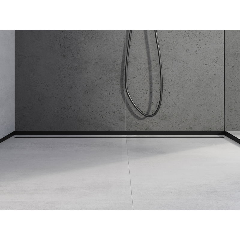 Mexen Line-B čelní sprchová lišta 180 cm, černá - 187003180U