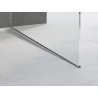 Mexen Line-B spádová lišta ke sklu 180 cm pravá, inox - 181004180R