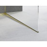 Mexen Line-B odkapávací lišta na sklo 180 cm pravá, zlatá - 185004180R