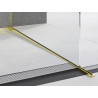 Mexen Line-B odkapávací lišta na sklo 180 cm pravá, zlatá - 185004180R