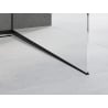 Mexen Line-B odtoková lišta ke sklu 120 cm pravá, černá - 187004120R