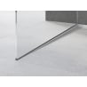 Mexen Line-B spádová lišta pro sklo 120 cm levá, inox - 181004120L