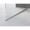 Mexen Line-B odkapávací lišta ke sklu 180 cm levá, nerez - 181004180L