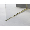 Mexen Line-B skloněná lišta pro sklo 180 cm levá, zlatá - 185004180L