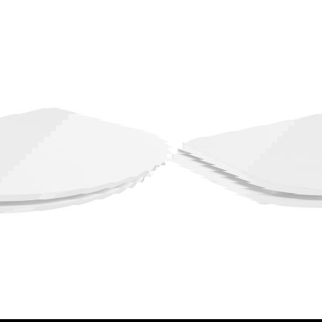 Mexen deska pomalu zavírající slim, duroplast, bílá lesklá - 39224000