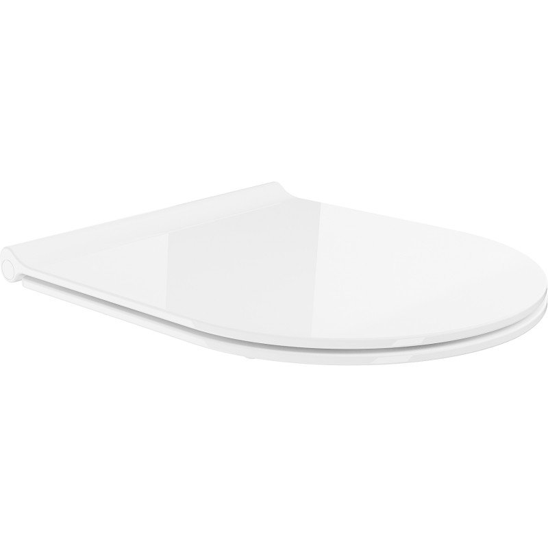 Mexen zpomalující prkénko slim, duroplast, bílý lesk - 39050100