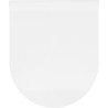 Mexen zpomalující prkénko slim, duroplast, bílý lesk - 39050100