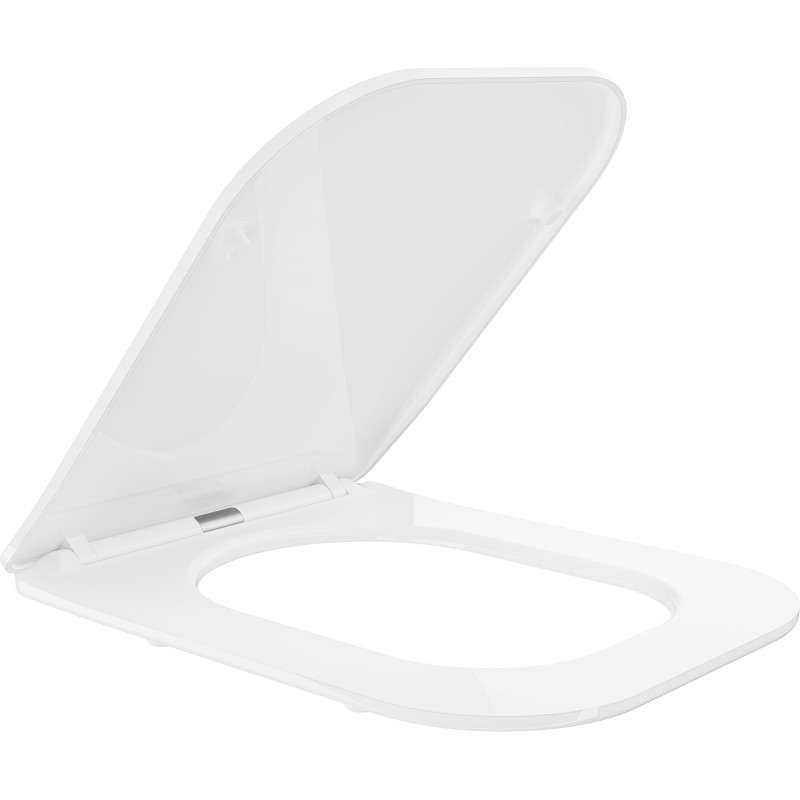 Mexen deska pomalu klesající slim, duroplast, bílá lesk - 39060100