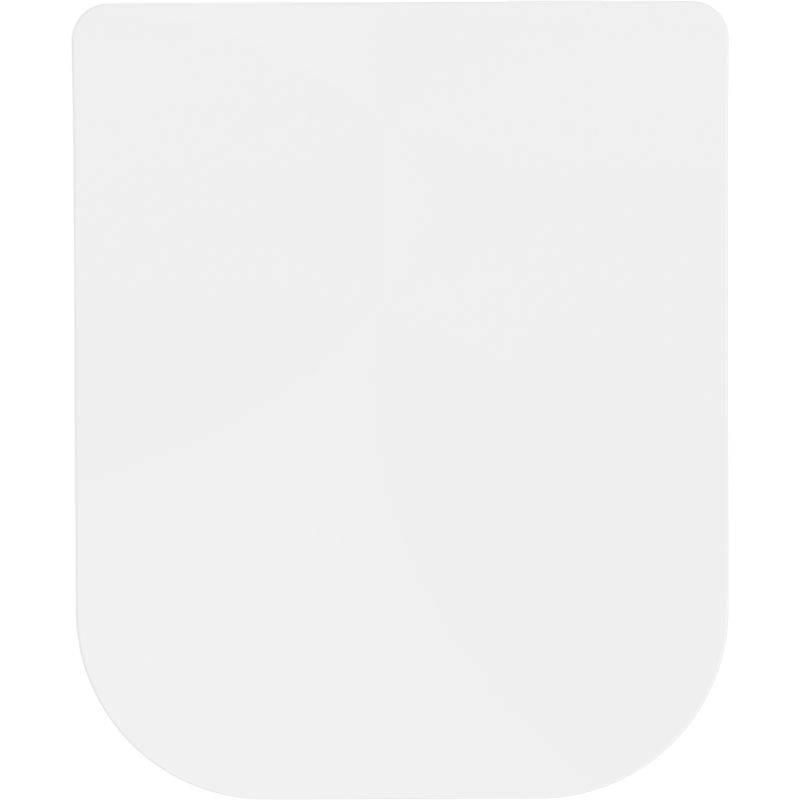 Mexen deska pomalu sklápějící slim, duroplast, bílý lesk - 39060100