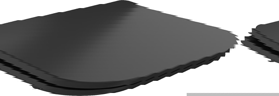 Mexen Teo deska pomalu padající slim, duroplast, černá mat - 39060185