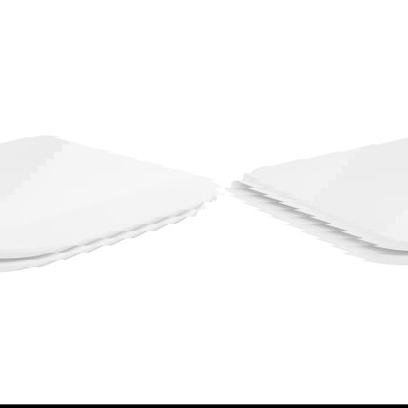 Mexen deska pomalu zavírací slim, duroplast, bílá lesk - 39090100