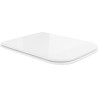 Mexen deska pomalu se sklápějící slim, duroplast, bílý lesk - 39090100