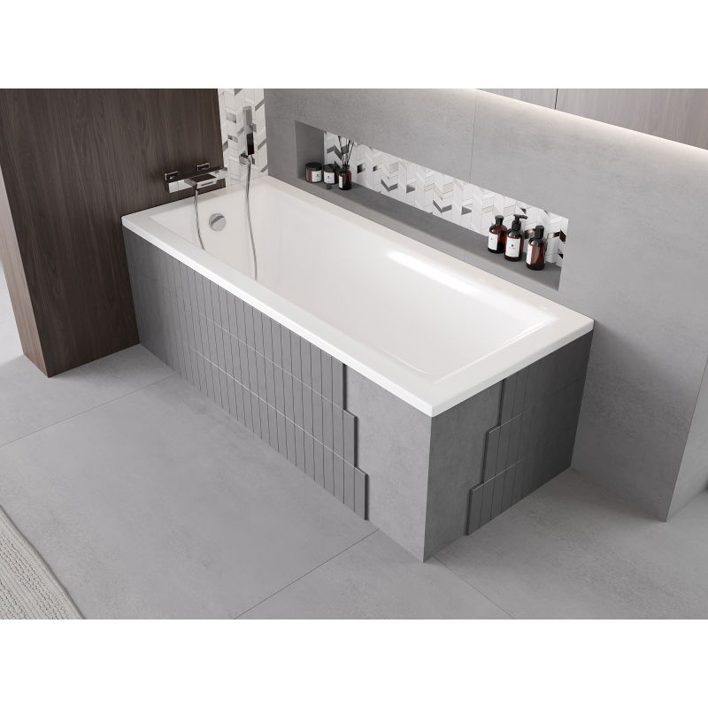 Mexen X-ST polystyrenový kryt pro obdélníkovou vanu 160-190 x 70-90 cm, bílá - 55021-00