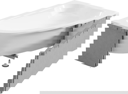 Mexen X-ST styropěnový plášť pro rohovou vanu 240 cm, bílý - 55022-00