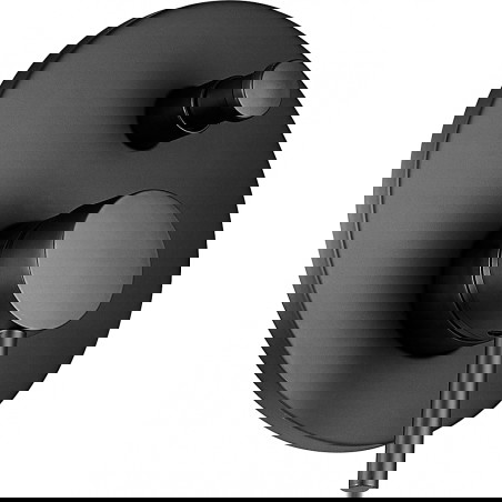 Mexen Lua vanová podomítková baterie, Černá - 72835-70