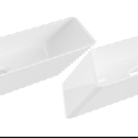 Mexen Nadia umyvadlo na desku 36 x 23 cm, bílá - 21613600