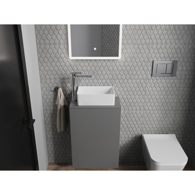 Mexen Nadia umyvadlo na desku 36 x 23 cm, bílá - 21613600