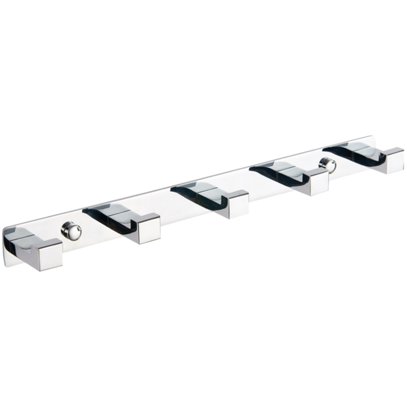 Mexen háček na ručník s pěti úchyty, chrom - 709265-00