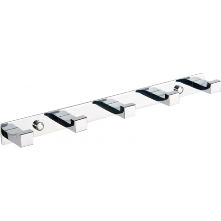 Mexen háček na ručník s pěti úchyty, chrom - 709265-00