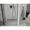 Mexen Lima skládací sprchové dveře 110 cm, průhledné, černé - 856-110-000-70-00