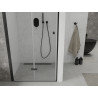 Mexen Lima skládací sprchové dveře 110 cm, průhledné, černé - 856-110-000-70-00