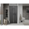 Mexen Lima skládací sprchové dveře 90 cm, grafit, chrom - 856-090-000-01-40