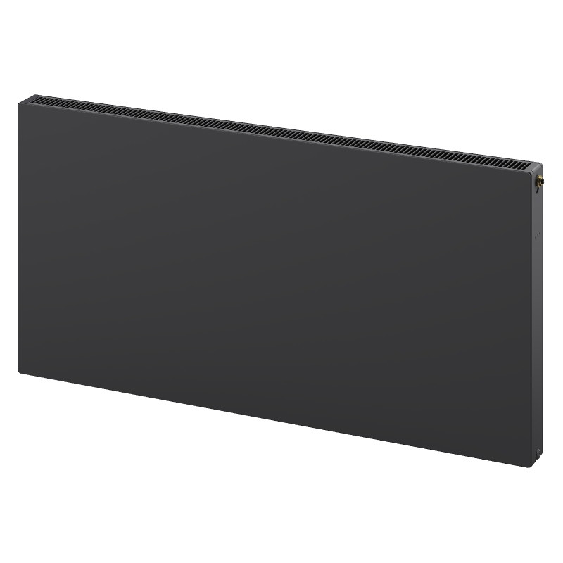 Mexen CCF21 Flat deskový radiátor 400 x 500 mm, spodní středové připojení, 397 W, antracit - W6C21F-040-050-66