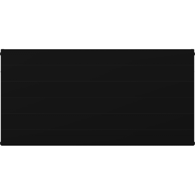 Mexen Line CL11 deskový radiátor 400 x 1300 mm, boční připojení, 722 W, černý - W411L-040-130-70