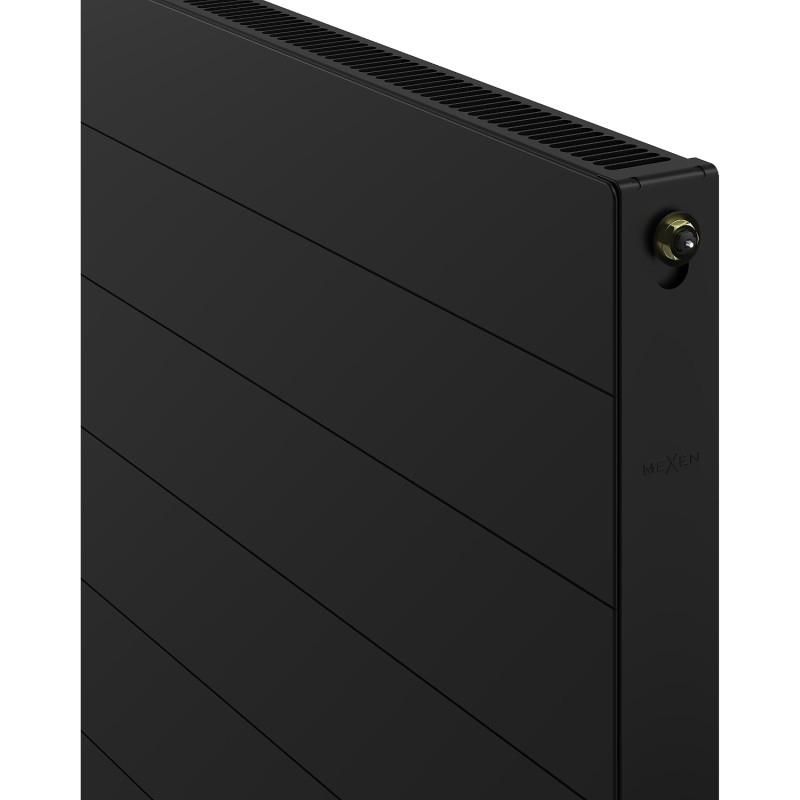 Mexen CVL11 Line deskový radiátor 400 x 1500 mm, spodní připojení, 833 W, černý - W611L-040-150-70