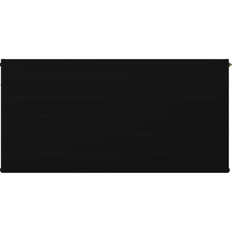 Mexen Line CCL21 deskový radiátor 300 x 1400 mm, spodní středové připojení, 883 W, černý - W6C21L-030-140-70