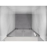 Mexen Exo-BR Duo dvojité sprchové dveře 90 cm, průhledné, chrom - 8182-090-000-01-00