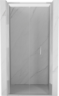 Mexen Exo-F skládací sprchové dveře 65 cm, transparentní, chrom - 816-065-000-01-00