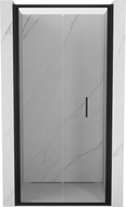 Mexen Exo-F skládací sprchové dveře 60 cm, transparentní, černé - 816-060-000-70-00