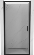 Mexen Exo-B sklopné sprchové dveře 60 cm, transparentní, černé - 817-060-000-70-00