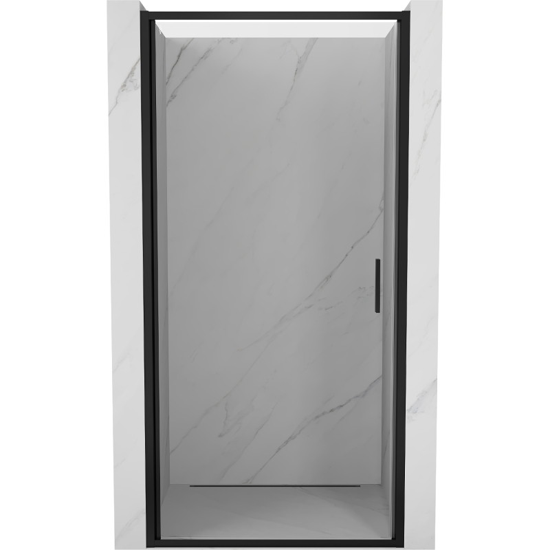 Mexen Exo-B sprchové dveře otočné 75 cm, transparentní, černé - 817-075-000-70-00