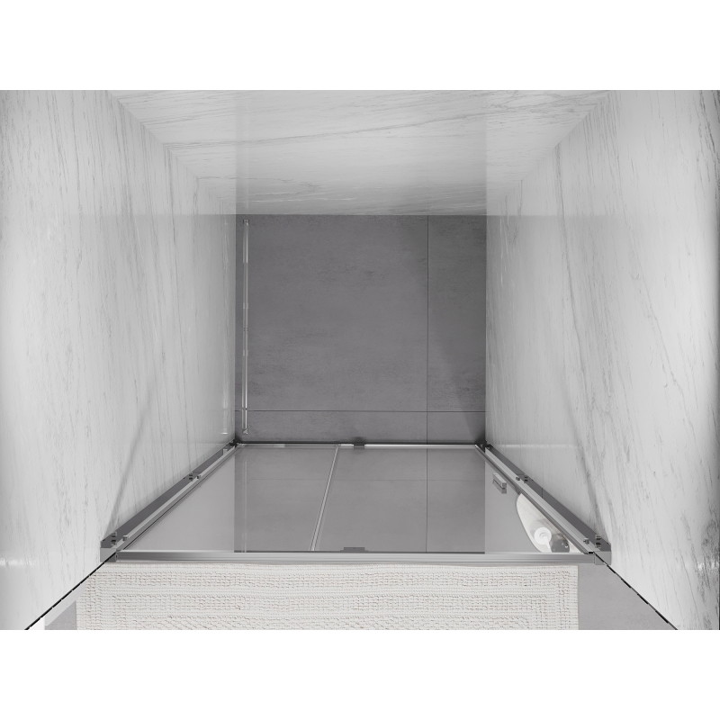 Mexen Exo-R sprchové dveře otočné 100 cm, transparentní, chrom - 819-100-000-01-00